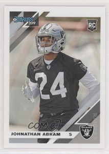 2019 Panini Donruss Rookies Johnathan Abram #261 Rookie RC