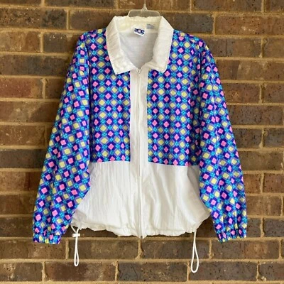 Chaqueta deportiva de nailon de colección años 90 M Foto 1 de 4