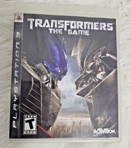 Transformers: The Game 2007 Release Sony Playstation 3 Ps3 Game with Manual - Picture 1 of 4