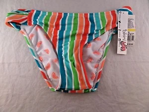 Nuevo con etiquetas Pantalones de bikini hipster para mujer de laboratorio de bikini talla M estilo BL5Y194 a rayas de frutas - Imagen 1 de 3