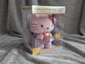 Hello Kitty Ltd Edition 2024 Exclusive 50th Anniversary Plush New In Box - Picture 1 of 5