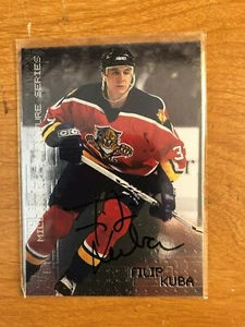 99/00 ITG Millennium Signature Series Filip Kuba autograph Florida Panthers - Picture 1 of 1