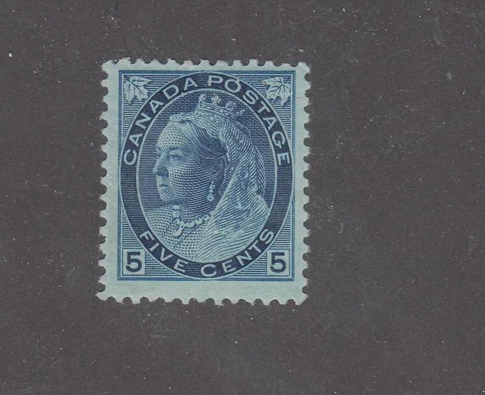 CANADA # 79 VF-MH 5cts NUMERAL CAT VALUE $350 (HH88) - Image 1 of 1