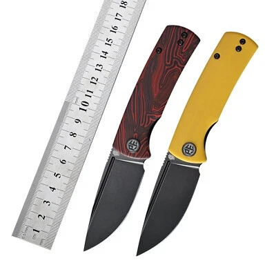 Petrified Fish PFP01X Beluga,14C28N Blade,G10/Carbon Fiber Handle Folding knife