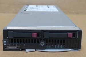 HP ProLiant BL460c G6 Blade Server 1x Xeon Quad-Core L5520 2.26GHz CPU's P410i - Picture 1 of 5