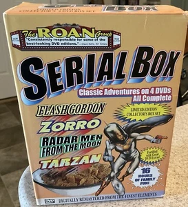 The Roan Serial Box Classic Adventures On 4 DVDs Limited Edition Box Set See Pic - Picture 1 of 2