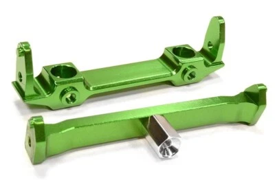 Integy C24649GREEN & C24650GREEN Front & Rear Bumper Mounts SCX10, Dingo & Honc - Image 1 of 4