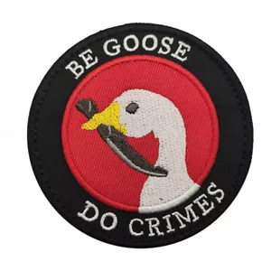BE Goose Patches Klett Stickere Klettverschluss für Tactical Kleidung Rucksack - Bild 1 von 3
