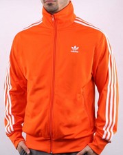 orange adidas originals tracksuit 