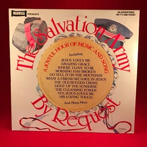 THE SALVATION ARMY By Request 1978 UK vinyl LP Hendon Band Marches Hymns Staines - Picture 1 of 4