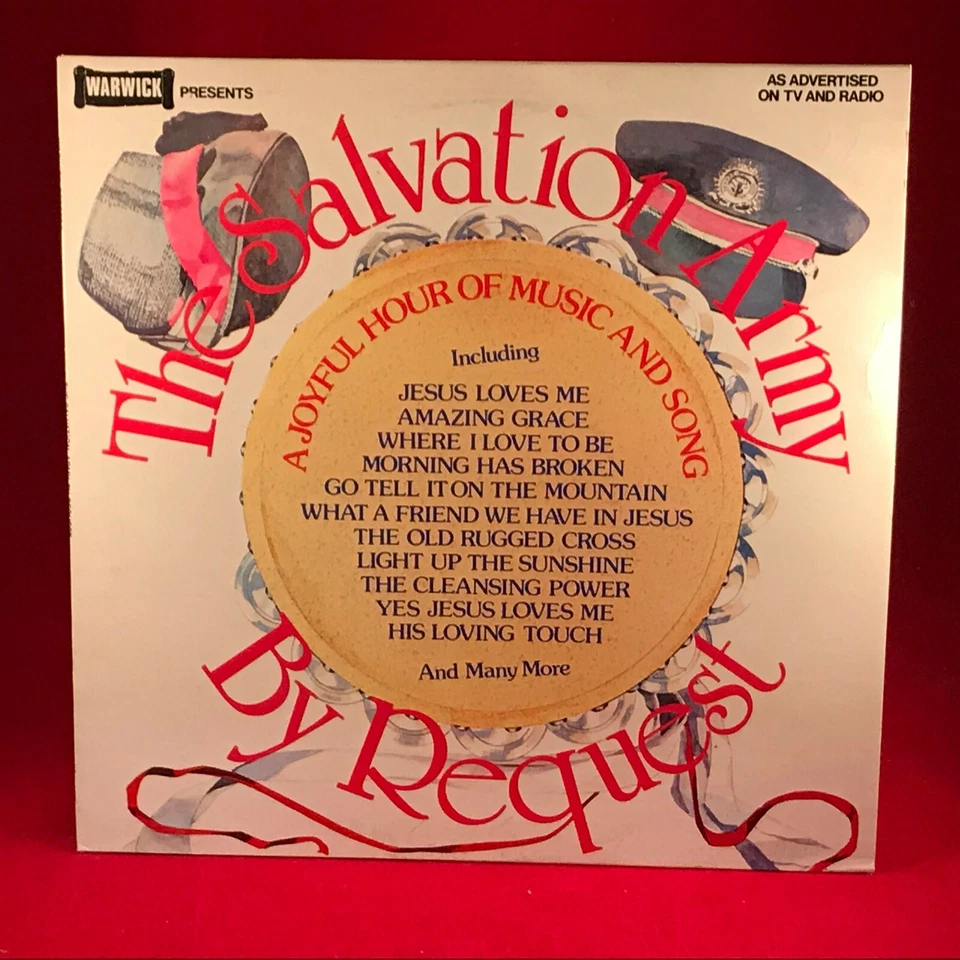 THE SALVATION ARMY By Request 1978 UK vinyl LP Hendon Band Marches Hymns Staines - Image 1 of 4