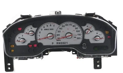 Instrumento medidor de velocímetro cluster *qualquer quilometragem* para 2003 Mercury Mountaineer - Imagem 1 de 4