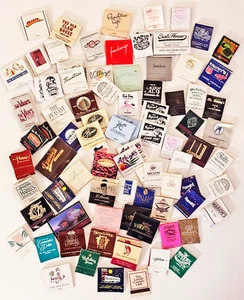 90 SELTENE STREICHHOLZBÜCHER STREICHHOLZSCHACHTELN USA INTERNATIONAL RESTAURANT HOTEL VIELE GESCHLOSSEN - Bild 1 von 1