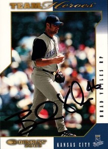 Brad Voyles Signed 2003 Donruss Team Heroes Card Auto Royals Autograph COA