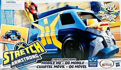 Hasbro Netflix Stretch Armstrong And The Flex Fighters Mobile HQ Edad 4 años en adelante Foto 1 de 2