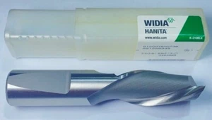 WIDIA HANITA™ 3/4 Inch HSS E Left Hand 2 Flute End Mill - Picture 1 of 5