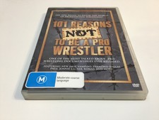 101 Reasons Not To Be a Pro Wrestler 2006 - 2 Discs - DVD - WWE - Free Postage