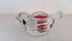 Klarglas Kerzenhalter in Vogelform von Candle Lite Made in USA - Bild 1 von 11