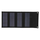 (black)40w 4 Fold Solar Panel Charging Bag Folding Bag Foldable Nu