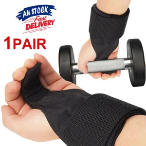 HEXA PRO WEIGHT LIFTING SMALL HOOKS STRAPS BODY BUILDING POWER CHIN UP - Picture 1 of 5