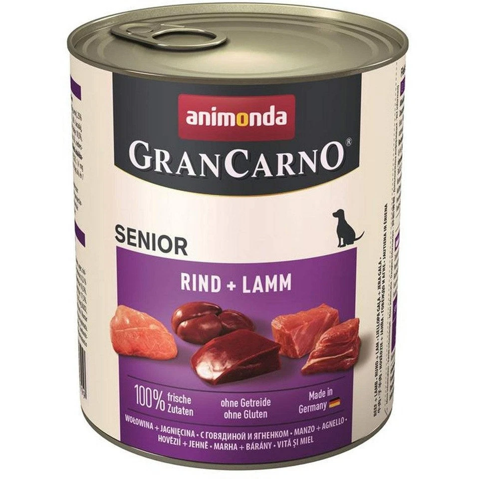 Animonda GranCarno Senior Kalb & Lamm 6x800g - Bild 1 von 1