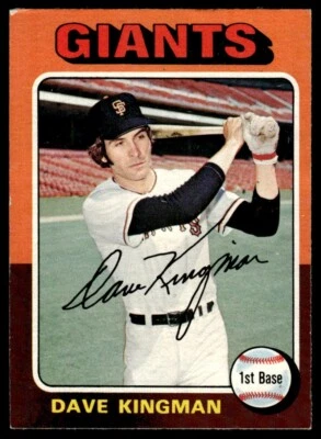 1975 O-Pee-Chee Dave Kingman San Francisco Giants #156 R146 - Image 1 of 2
