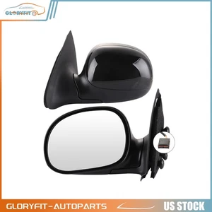 Espejos retrovisores negros eléctricos del lado del conductor + lado del pasajero para Ford F-150 1997-2004 - Imagen 1 de 11