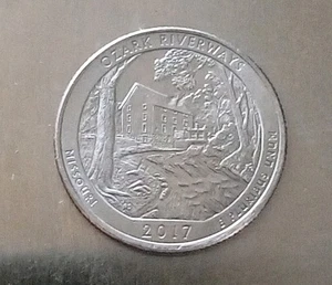 2017 State Quarter Error  On Reverse - Picture 1 of 3