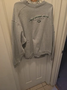 Youngla Herren Sweatshirt grau kuschelig Thermo Waffelstrick Signature Logo XXL 2X - Bild 1 von 4