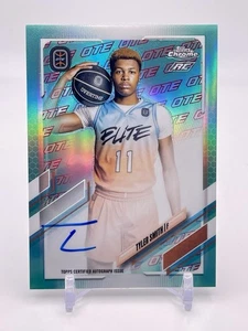 2021-22 TOPPS CHROME OTE TYLER SMITH ROOKIE AUTO #’d 59/99 AQUA REFRACTOR RC - Picture 1 of 5