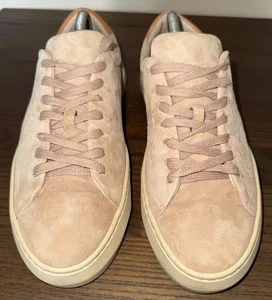 Jigsaw Deep Sole Suede Trainers Taupe U.K. 6 EU 39 Suede Leather RRP £98 - Picture 1 of 12