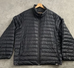 REI Co-op 650 Daunenjacke Herren 2XL Puffer Packable Winter Outdoor Thermo Schwarz - Bild 1 von 9