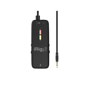 IK Multimedia iRig Pre 2 Microphone Interface for Smartphone, Tablet, Camera - Picture 1 of 10