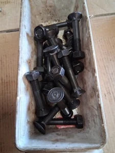 22 Stück Pflugschrauben Vierkant M 12x70 - Bild 1 von 5