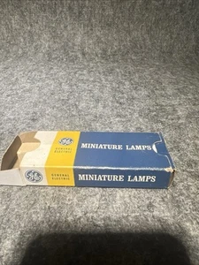 GE BULB GE-PR7 3.70V .30A Miniature Lamps 6 Left In Package - Picture 1 of 1