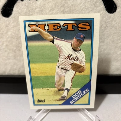 1988 Topps - Don Schulze #131 - Image 1 of 2