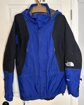 North Face Goretex Winter/Skiing Jacket MEN'S LARGE BLUE has visible flaws - image 1 of 4
