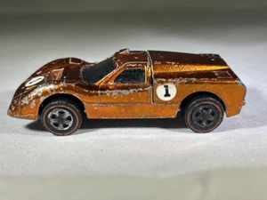 Vintage 1968 Hot Wheels Redline Ford J-Car Brown USA Version Original Owner - Picture 1 of 14