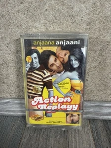 Anjaana Anjaani Action Replayy Bollywood Cassette Rare Hindi Songs Sonic Sealed - Foto 1 di 5