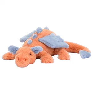 Persimmon Drache 50 cm Stofftier Jelly Cat weiches Plüschtier als Geschenk neu mit Etikett - Bild 1 von 5