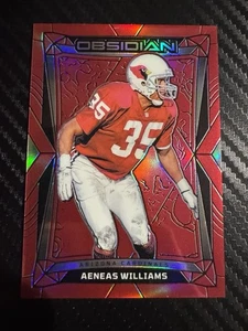 2024 Panini Obsidian AENEAS WILLIAMS Red /49 #6 Arizona Cardinals - Bild 1 von 2