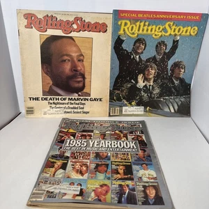 Vintage Rolling Stone Magazine #415, #421, #463-64 - Picture 1 of 2