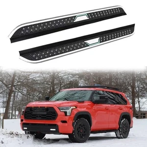 Aluminun Running Board fits for Sequoia 2023-2025 Side Step Nerf Bar 2PCS Stair - Picture 1 of 1