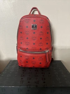 MCM Medium Stark Visetos Backpack on SALE - Picture 1 of 3