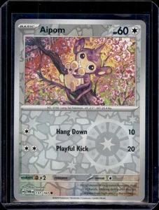 Aipom SV06: Pokémon Mascarada Crepúsculo 137/167 Holograma Inverso Casi Nuevo+ - Imagen 1 de 2