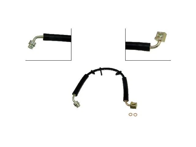 Front Right Brake Hose For 1999-2005 Ford E350 Super Duty 2003 2001 2000 VD742QG - Изображение 1 из 1