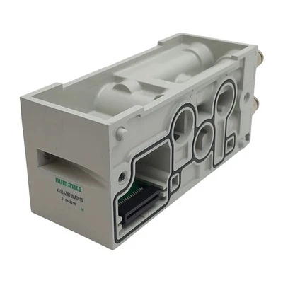 Numatics K503AZM22MA0010 Bloque colector de válvula solenoide, 2 estaciones, tubo ø1/4 pulgadas Foto 1 de 4