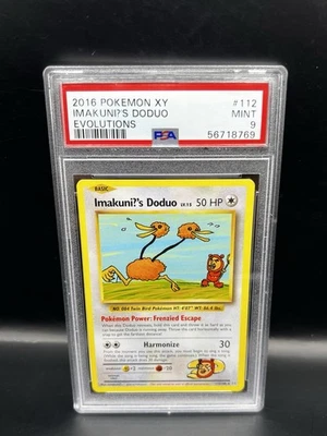 2016 Pokemon XY Evolutions 112/108 Imakuni?'s Doduo PSA 9 Mint Graded Rare SP - Image 1 of 2