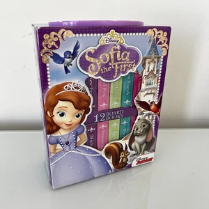 Disney Junior Sofia the First 12 Board Book Set Disneyland FREE SHIPPING - Picture 1 of 5