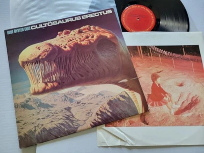 BLUE OYSTER CULT - Cultösaurus Erectus 1980 HARD ROCK PROG METAL Lp + Inner EX Foto 1 de 4